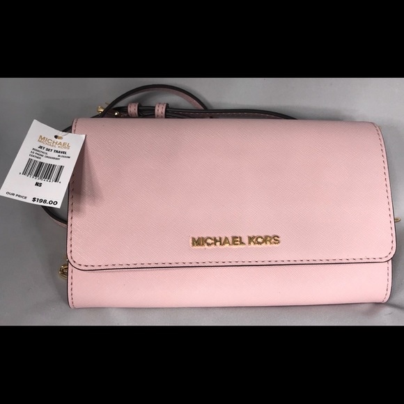 Michael Kors Handbags - Michael Kors Jet Set Large Phone Cross Body Bag